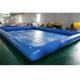 Regular Rectangle Blue Water Ball Inflatable Water Pool For Kids Water Fun In Summer