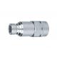 Zinc Plating Flat Face Hydraulic Coupling QKFH Series​ Agriculture With Heat