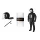 Safety Police And Tactical Gear / Police Riot Suit Protective Helmet And Shield
