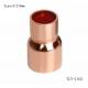 TLY-1302 1/2-2 copper pipe fitting copper reducing socket welding connection water oil gas mixer matel plumping joint