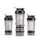 Hot Selling 500ml Plastic Shaker Water Bottle Protein Gym Drinking Bottle with Metal Ball