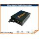 10/100M WDM BIDI Single Fiber Fast Ethernet Media Converter SC Connector 20km