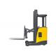 6m Lifting Height Narrow Aisle Truck With Single Scissor Forks Reach 500mm
