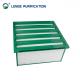 H13 99.95% ABS Frame Box Type HEPA Filter In Laboratories HVAC System