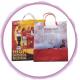 Side Gusset Bag Custom Plastic Shopping Bags With Handles