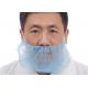 Disposable Double Elastic Nonwoven Polypropylene Beard Cover 10g/M2