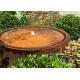 Custom Corten Steel Waterfall Water Fountain Metal Water Features