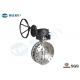 Double Flanged Double Offset Butterfly Valve For Chemical / HVAC Industry