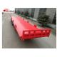 13 Meters 3 Axles Commercial Flatbed Trailer With Dual Line Brake System