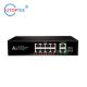 10/100/1000M 8POE+2UTP+1SFP IEEE802.3af/at POE Etherent switch for CCTV Network system