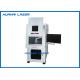 Small Size UV Laser Engraving Machine Wind Cooling With Enclosed Cabinet