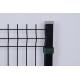 PVC Coated 50*200mm Mesh 3D Curved Welded Wire Mesh Fence With Rectangle Post