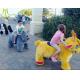 Hansel entertainment games shopping mall electric mountable animal plush ride