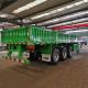 Q345B Height 600mm Side Wall 3 Axle 50T Cargo Trailer