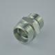 Pipe Lines Connect 1CB-18-12WD Silver Color Thread Hydraulic Hose Adapter Connector