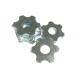 Round Cylinder Galvanized Scarifier Cutters Milling Carbide Tipped Blades