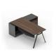 Melamine Executive Office Table 2000*850*750mm CPU Stand