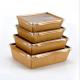 700 ml food Container Kraft Paper Food box,takeaway Event Food boxes
