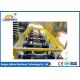 Yellow color  High strength smooth straight door frame cold roll forming machine automatic type PLC system control