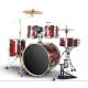 Quality Lacquered Series 6 drum set/drum kit OEM various color-D524Q-805