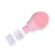 Pink Facial Cleansing Brush Silicone Electric Facial Cleanser