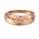 18K Rose Gold Daimonds Lovers  Wedding Ring for Women  and Men (GDR013)