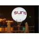 Shining Inflatable Advertising Balloons / Popular LED inflatable balloon for Decoration