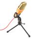 Microphone 3.5mm Plug Home Stereo MIC Desktop Tripod For PC YouTube Video Record