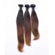 Factory supply Ombre 3 Color Silky Straight 100G Malaysian Remy Hair Extension