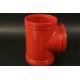 WFZT Grooved Tee Fittings Leak Free Groove Coupling Pipe Fitting