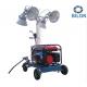 Diesel Telescopic 5m Outdoor Mobile Light Tower 220000lm Push Type