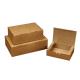 ECO Nature 300g Kraft Paper Take Out Food Containers HACCP EN13432