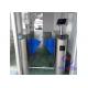 Stainless Steel Automatic Flap Barrier Turnstile High Speed Rfid With Fingerprint Readers