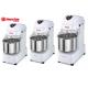 Stainless Steel 40L Spiral Dough Mixer 220r/Min White Color