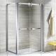Polished Bathroom Shower Enclosure 8mm Tempered Glass Shower Cabin