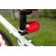 Night Riding 4.5lm Rear Bike Brake Light 2xAAA Battery 36mm