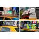 P5 Double Sided Car Top Advertising Signs , Taxi Cab Roof Signs Wireless 3G/Wifi