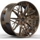 Bronze Painting 21 Inches 2 Forged Wheels For Audi Rs6