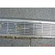 Stainless Steel 304 Custom Metal Grates , Bearing Bar Trench Grate Covers
