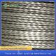 Twisted Square Iron Wire Products 4mm For Steel Grid Plate Processing