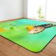 Butterfly Living Room Floor Carpets Large Dining Room Rugs Machine Washable