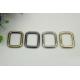 China Wholesale Widely Use Nickle Color Small 13 MM Iron Square Ring Buckle