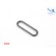 Shiny Silver Metal Square Buckle Flat Round Corner Square Ring For Bag Different Size
