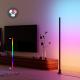 DIY Mode RGB Led Corner Floor Lamp Color Changing Music Sync