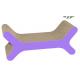 Bone Shaped Stable Cardboard Cat Scratcher Lounge Renewable Materials For Rest