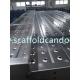 Galvanized steel planks steel boards 0.5m, 1.0m, 1.5m, 2.0m, 3.0m, 4.0m Q235 working platform in scaffolding projects