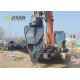 Cat320 Rotary Excavator Car Dismantling Equipment Large Cylinder With Hold Down Arms