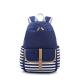Blue Man Packable Laptop Backpack Book Bags Ultralight Collapsible Eco Friendly