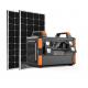 Lithium Battery Portable Solar Power Station Panels With Sipping 1000w Wireless Bank Station
