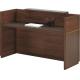 BAILI 1.6M Office Reception Desks Melamine Wooden Reception Desk